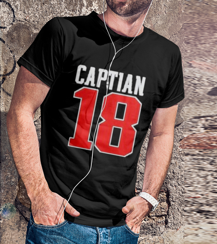 Captain 18 The Patriots Coach T-Shirt