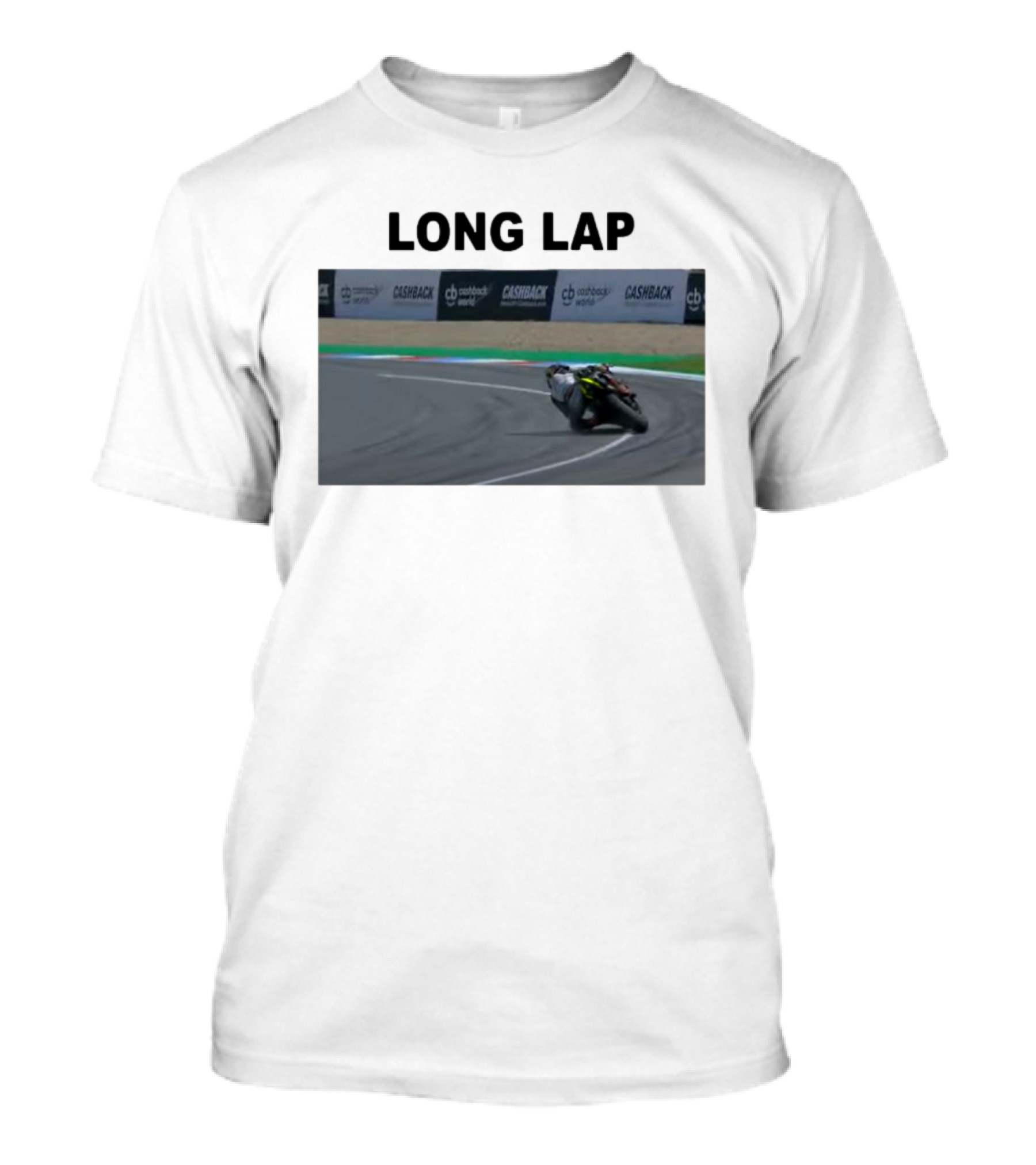 LONG LAP Johann Zarco Motorcycle Racing Turn T-Shirt