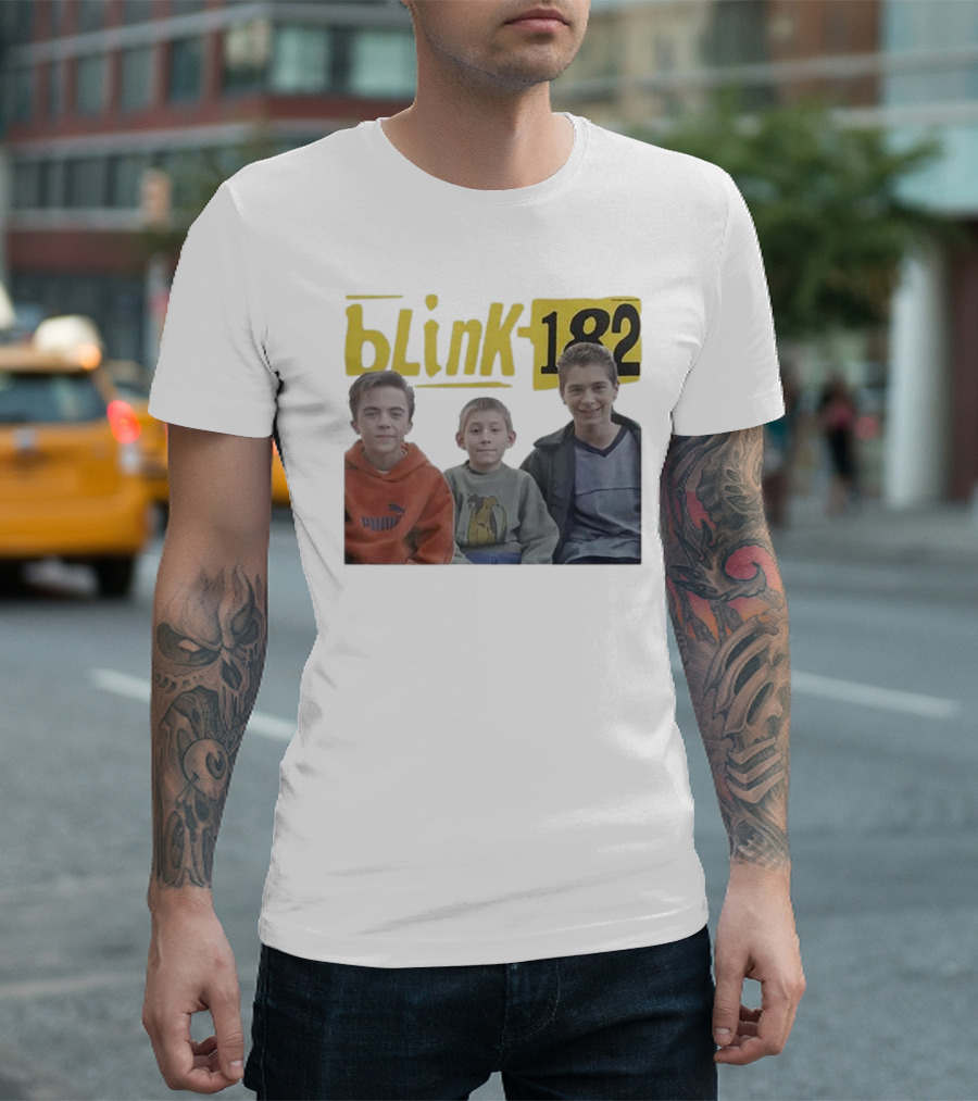 BLInK 182 Malcolm In The Middle Kids T-Shirt