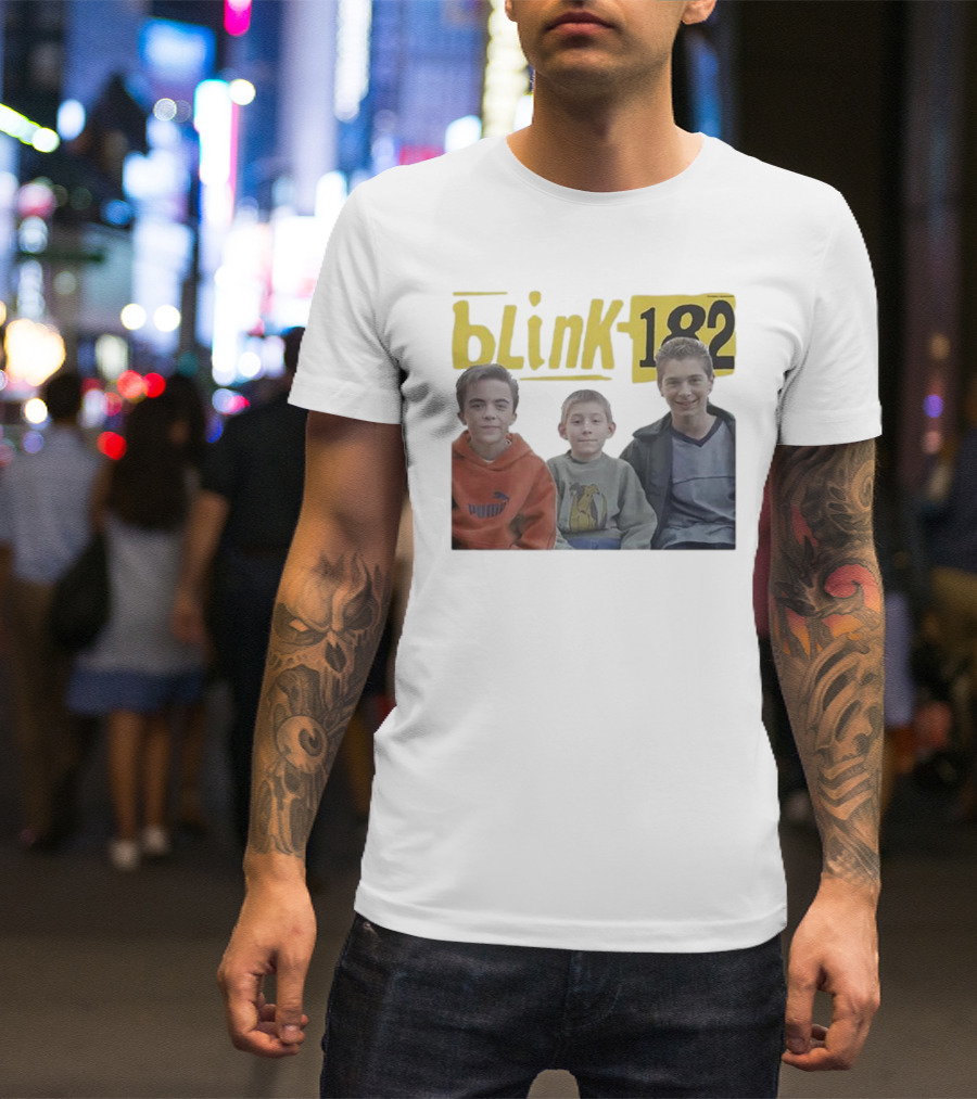 BLInK 182 Malcolm In The Middle Kids T-Shirt