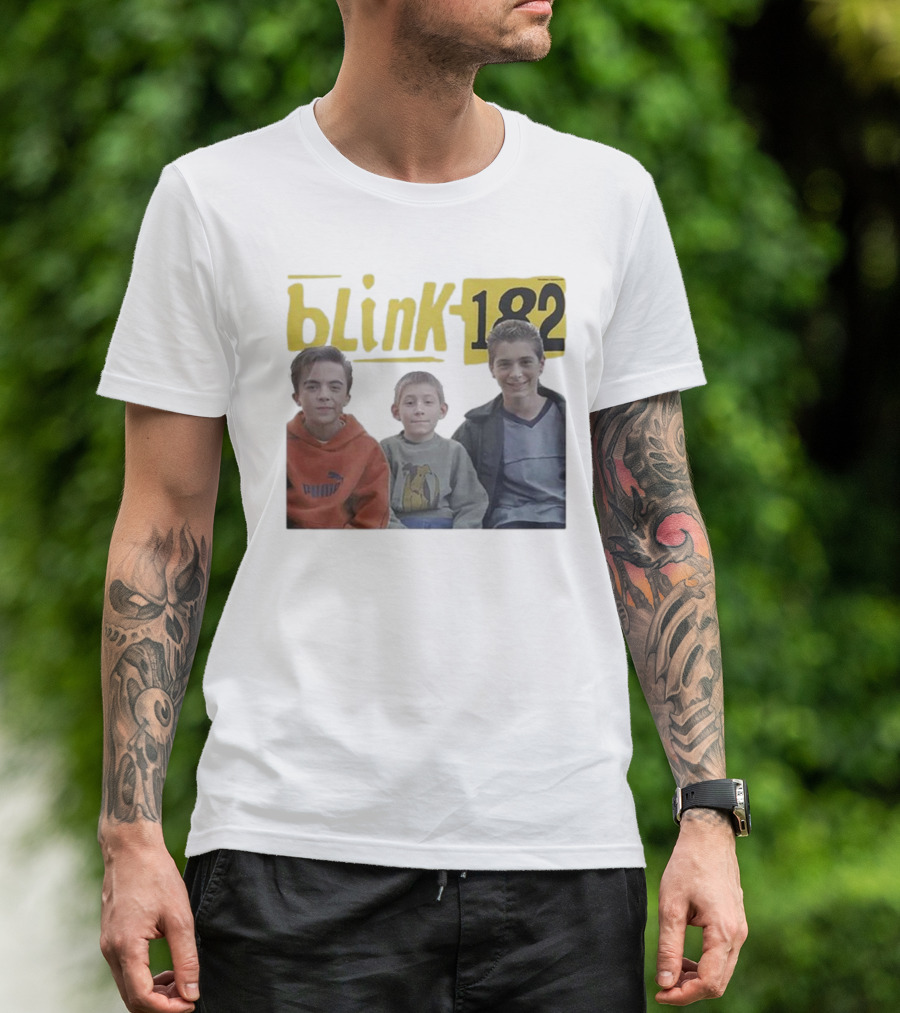 BLInK 182 Malcolm In The Middle Kids T-Shirt