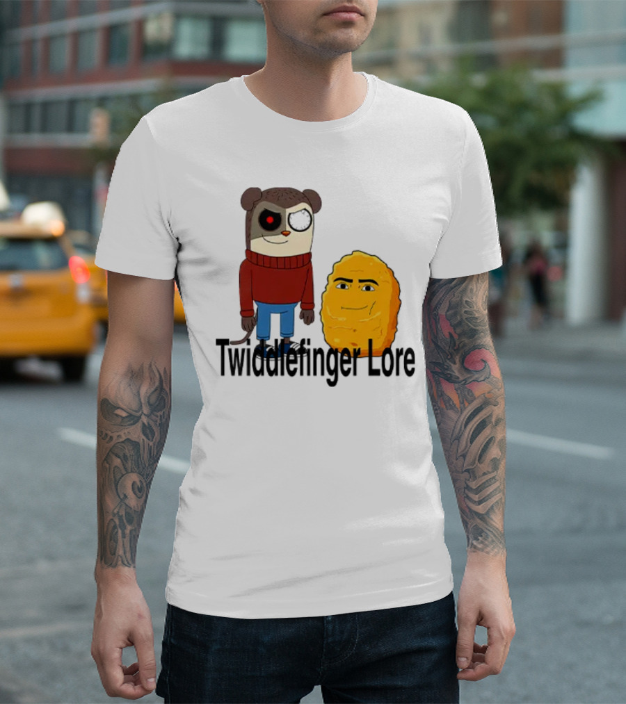 Twiddlefinger Lore Max And Nugget Cartoon Characters T-Shirt
