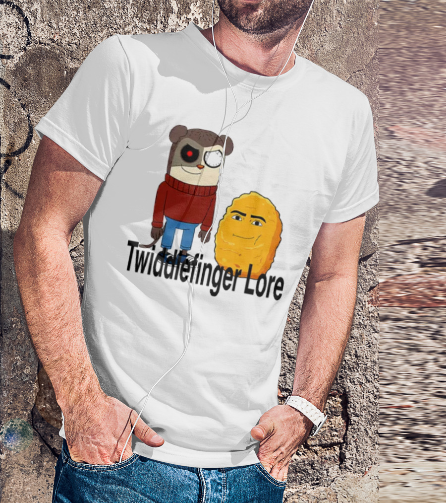 Twiddlefinger Lore Max And Nugget Cartoon Characters T-Shirt