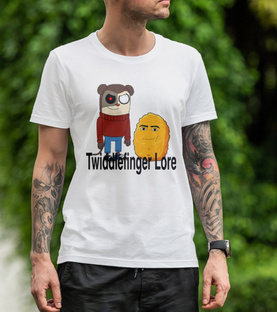 Twiddlefinger Lore Max And Nugget Cartoon Characters T-Shirt