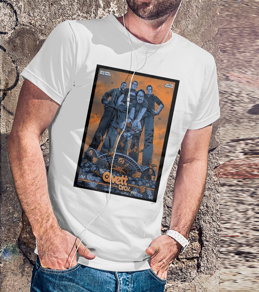 The Avett Brothers Alpine Valley Music Theatre East Troy Wisconsin 2024 Tour T-Shirt
