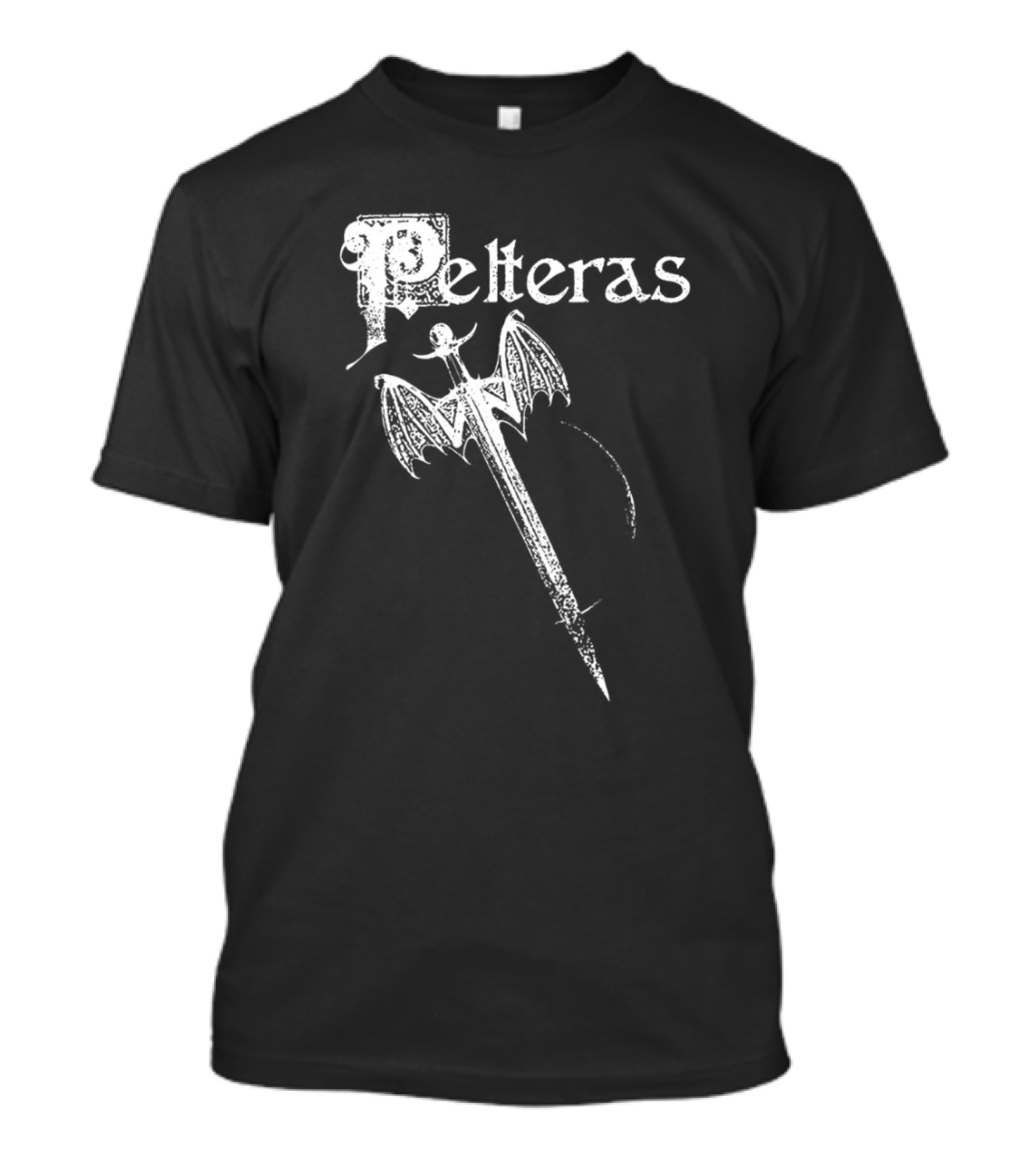 Wearesdy Pelteras The City Crypts Tour Merch Bat Wings Sword T-Shirt