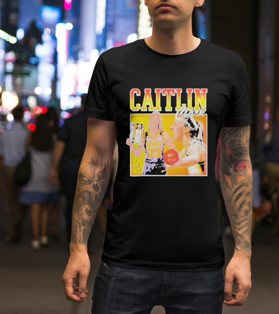Caitlin Clark Iowa Hawkeyes Basketball NCAA Player 22 T-Shirt