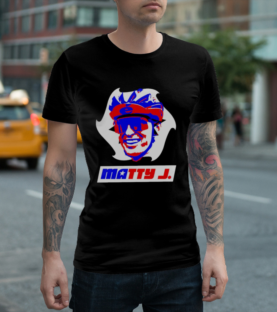 Matty J Cycling Enthusiast Team Visma Fan Gear T-Shirt