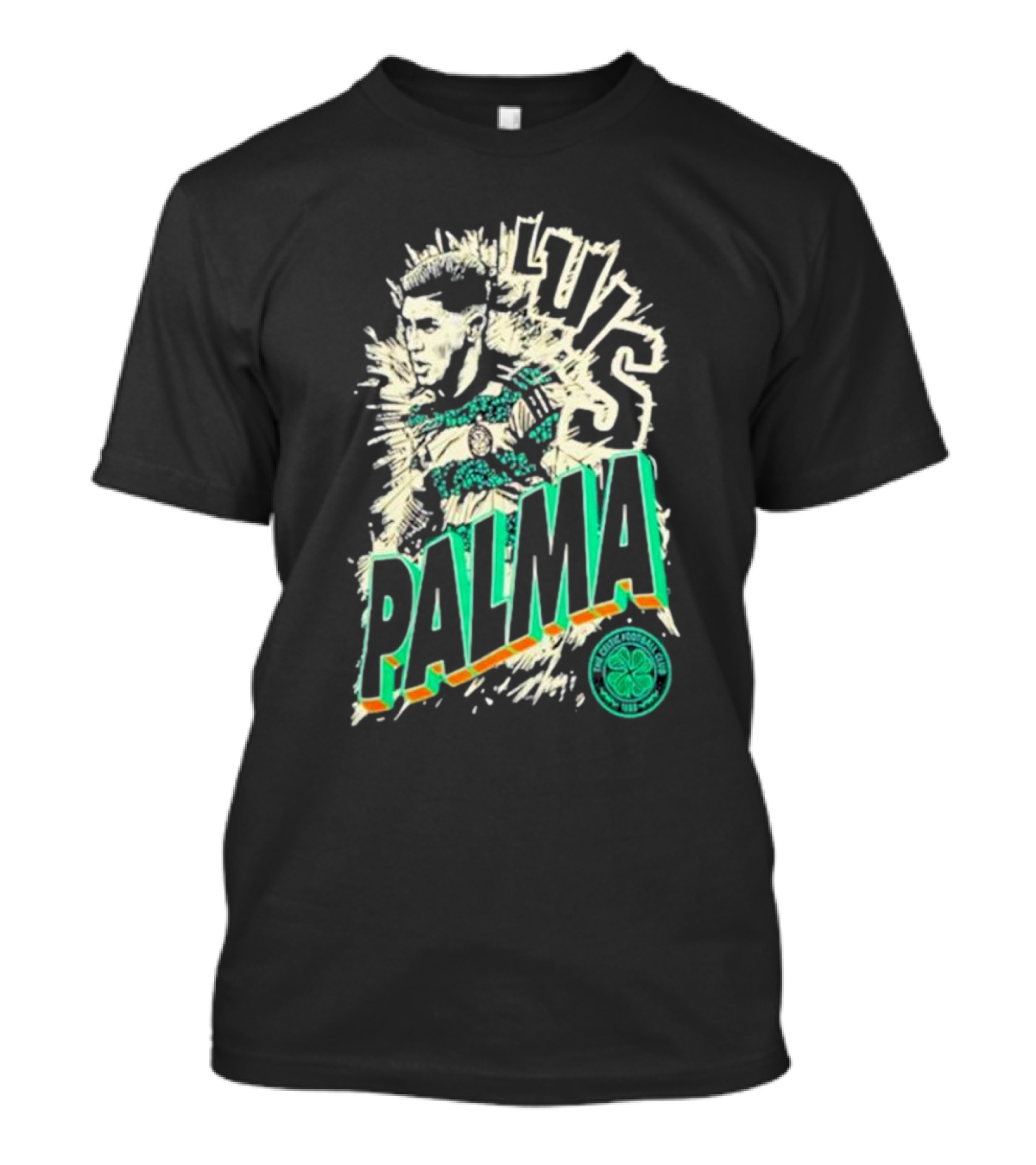 Celtic Football Club Luis Palma Soccer Legend T-Shirt