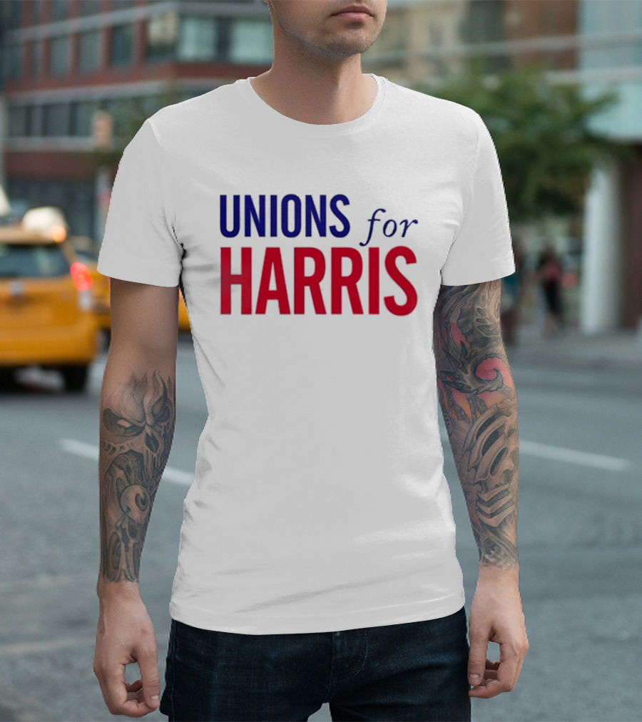DNC Convention 2024 Unions for Harris T-Shirt