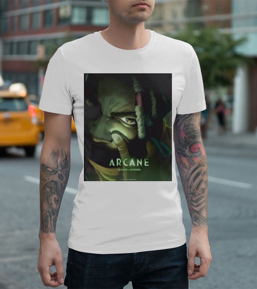 Arcane League of Legends Netflix 2024 Ekko Returns T-Shirt
