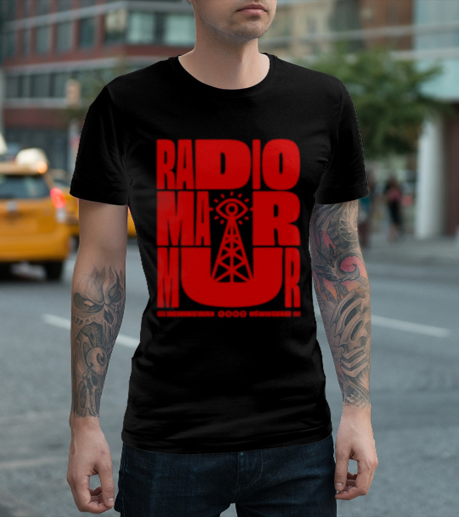 Taco Hemingway Radio Marmur Eye Tower 1-800 Oświecenie T-Shirt