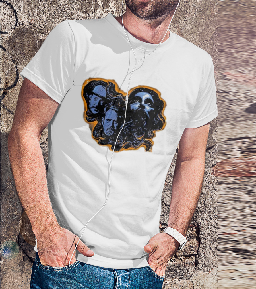 The White Buffalo A Freight Train Through The Night Faces And Mystical T-Shirt