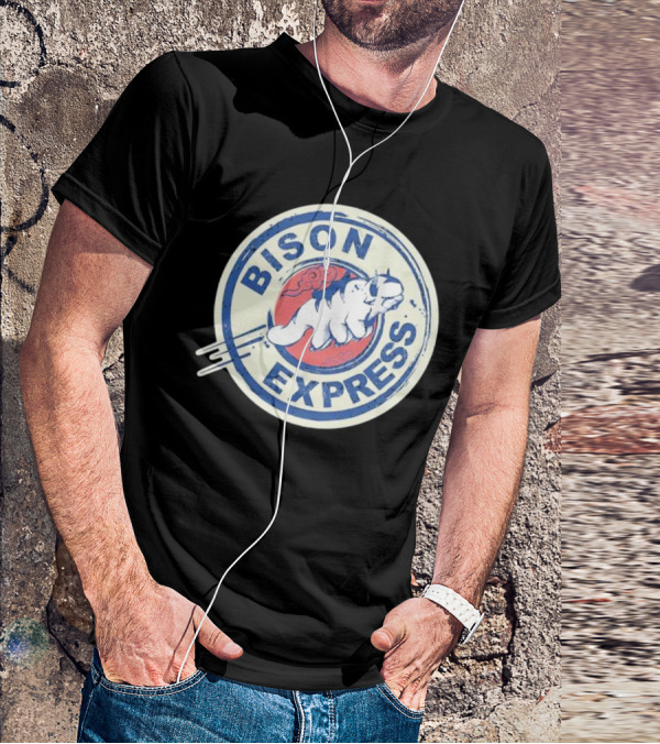 Bison Express Flying Bison Vintage Logo Avatar Reference T-Shirt