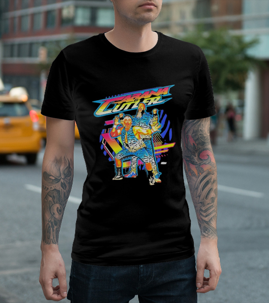 Cabana and Cutler Retro Wrestling Duo T-Shirt