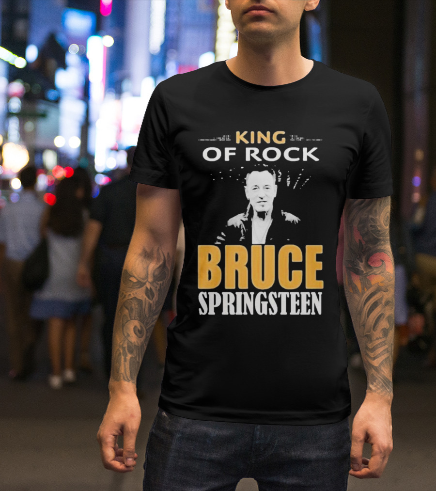 King Of Rock Bruce Springsteen T-Shirt