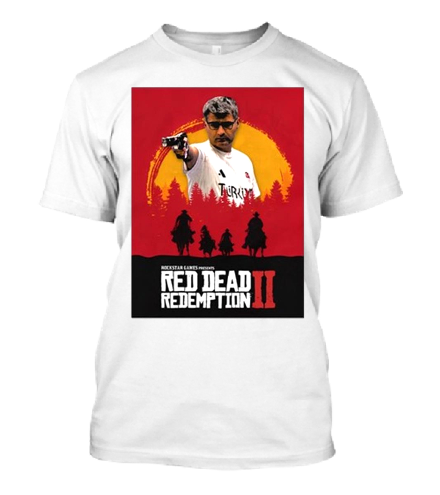 Red Dead Redemption II Rockstar Games Presents Turkey T-Shirt