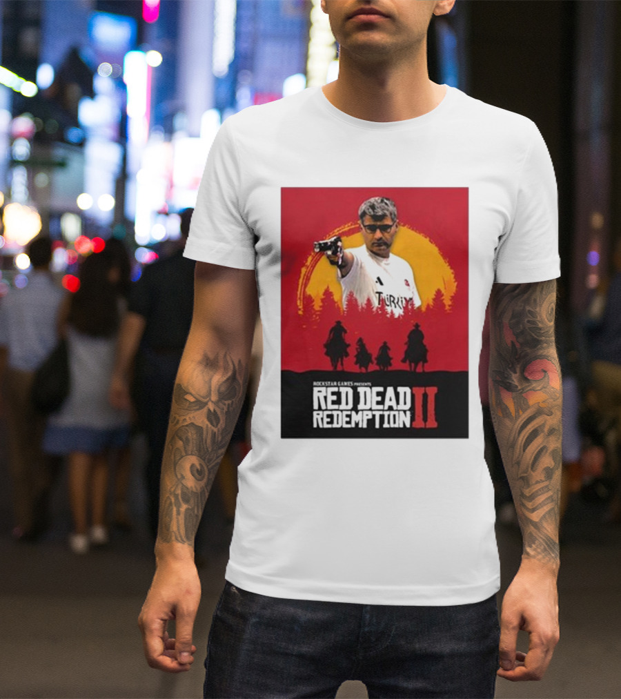 Red Dead Redemption II Rockstar Games Presents Turkey T-Shirt