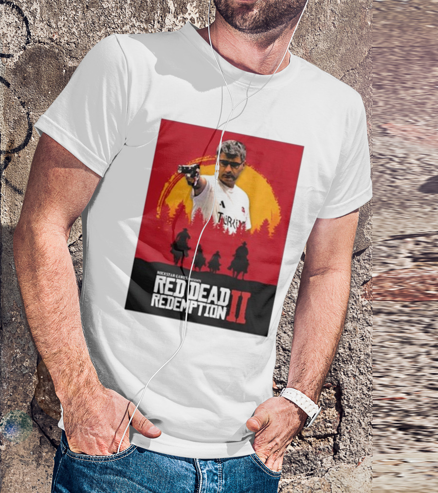 Red Dead Redemption II Rockstar Games Presents Turkey T-Shirt