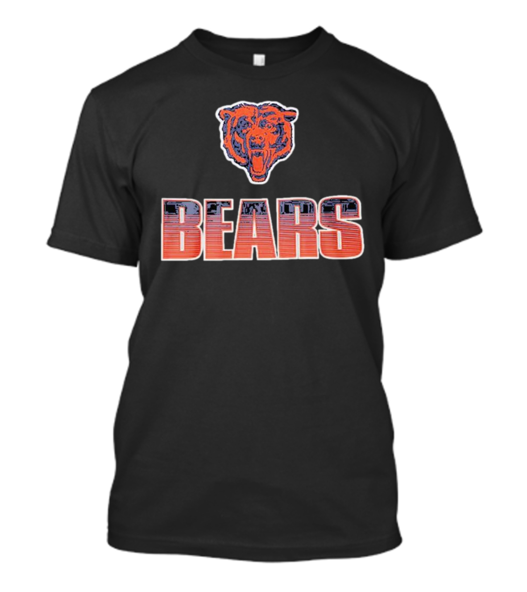 Chicago Bears Vintage Bears Logo Allover T-Shirt