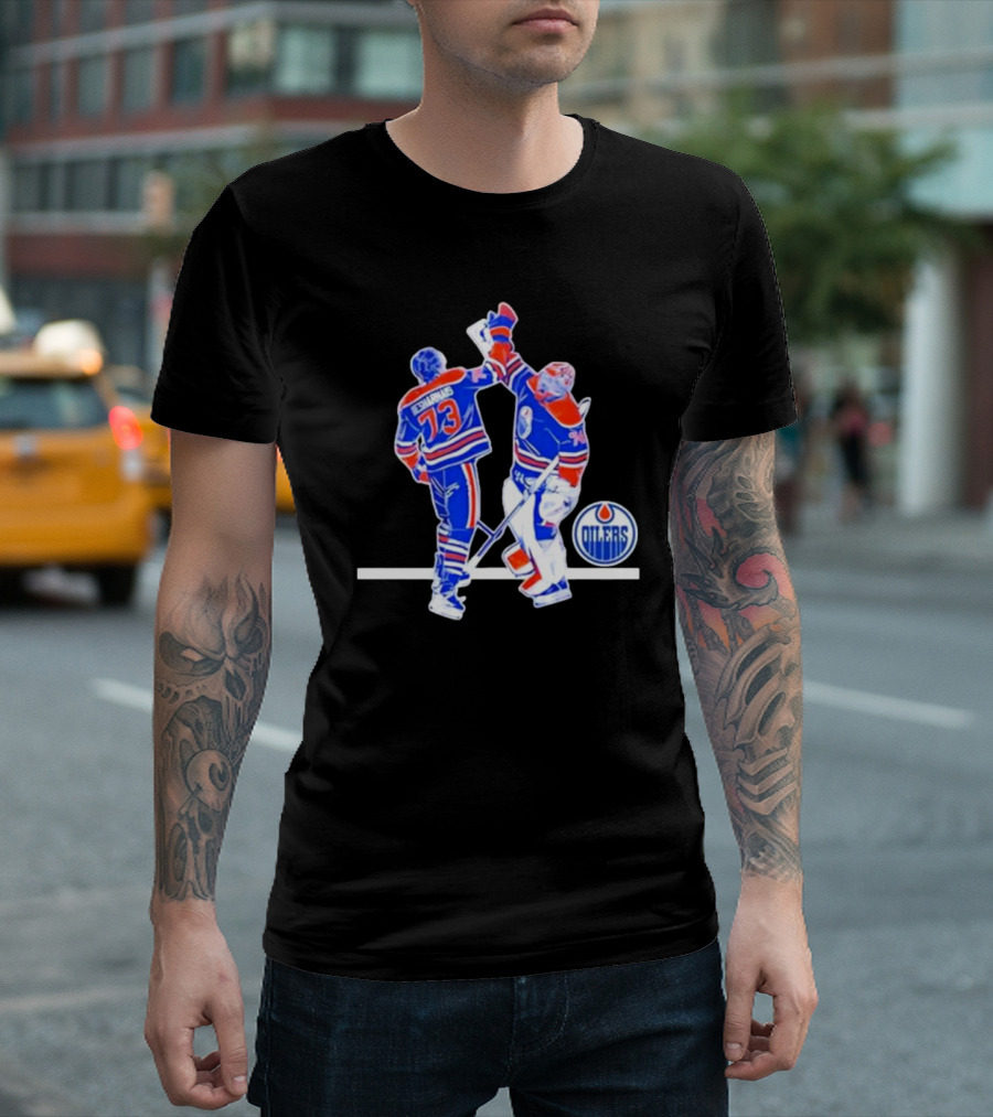 Edmonton Oilers Vinny Skinny Winny High-Five T-Shirt