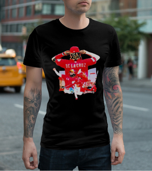 Elly De La Cruz Cincinnati Baseball Player Jersey T-Shirt