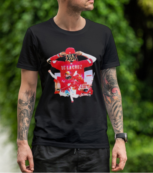 Elly De La Cruz Cincinnati Baseball Player Jersey T-Shirt