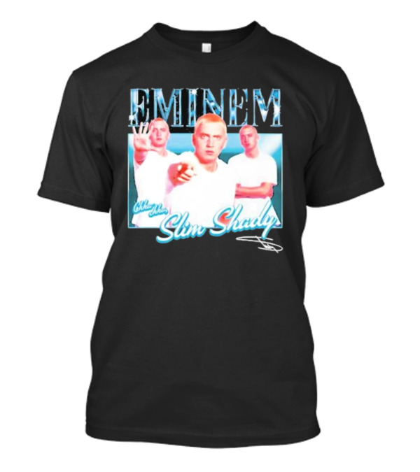 Eminem Eminem Chka Chka Slim Shady Trio Image T-Shirt