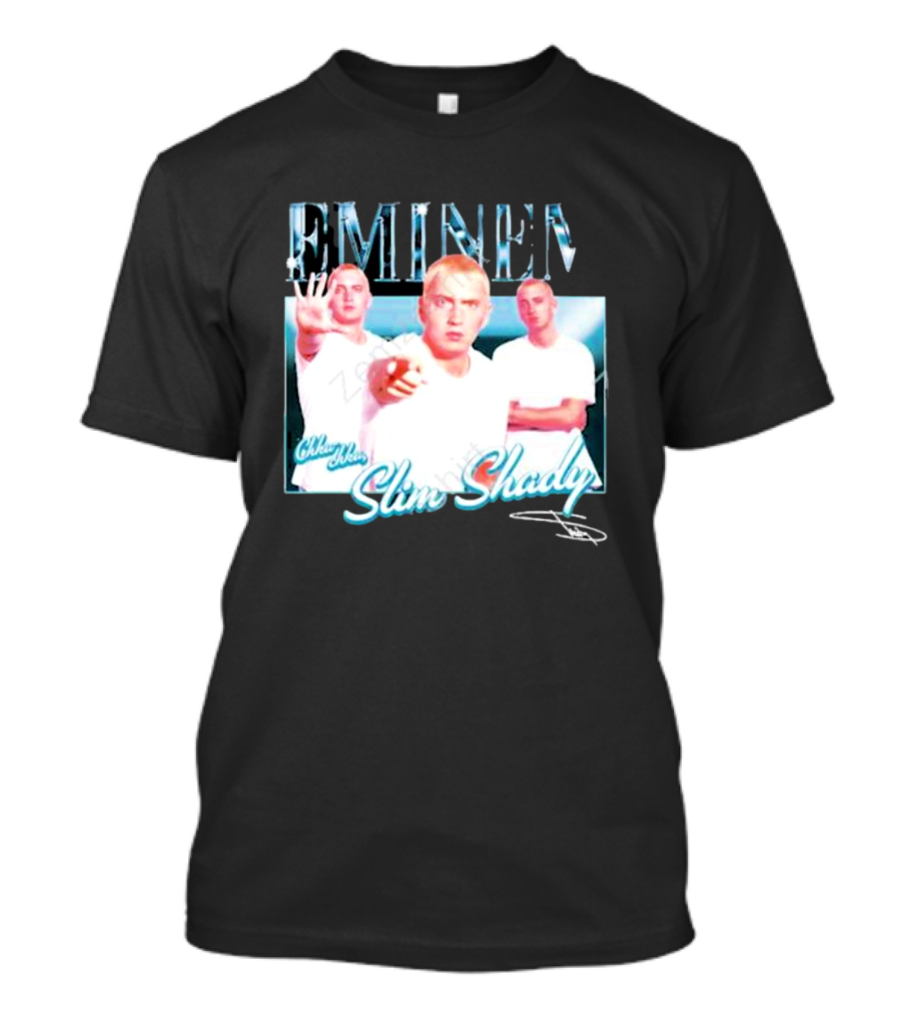 Eminem Chka Chka Slim Shady Eminem Merch T-Shirt