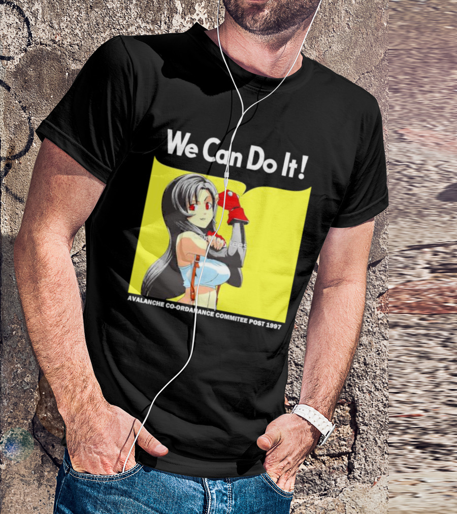 We Can Do It Avalanche Co-Ordanance Committee Post 1997 T-Shirt