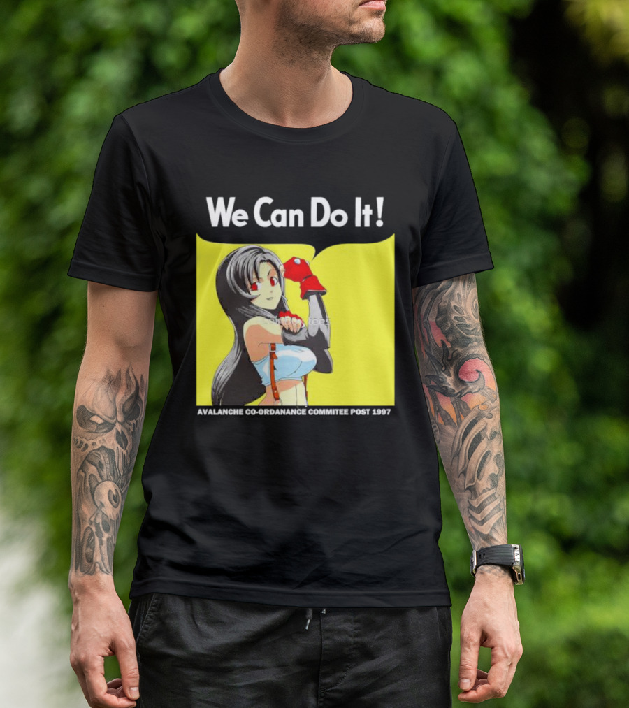 We Can Do It Avalanche Co-Ordanance Committee Post 1997 T-Shirt