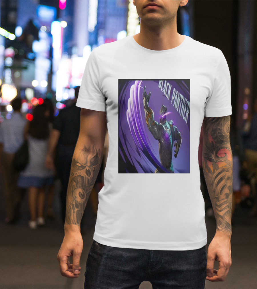 Black Panther In Marvel Rivals PvP New Game Marvel Studios T-Shirt