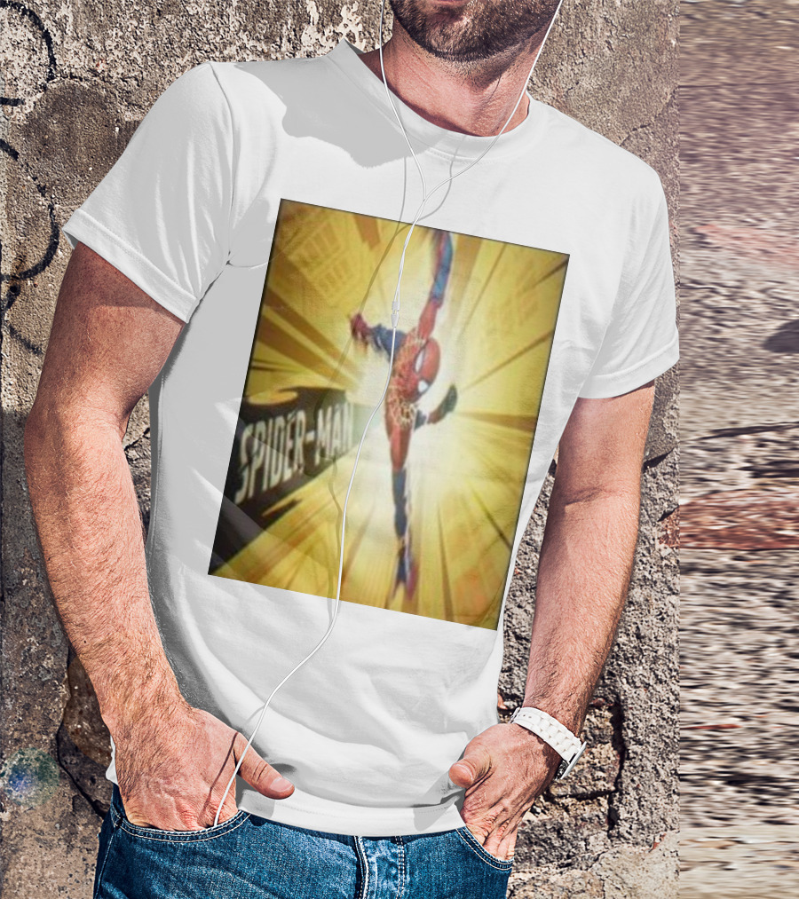 Spider-Man Action Burst Marvel Rivals PVP New Game Marvel T-Shirt