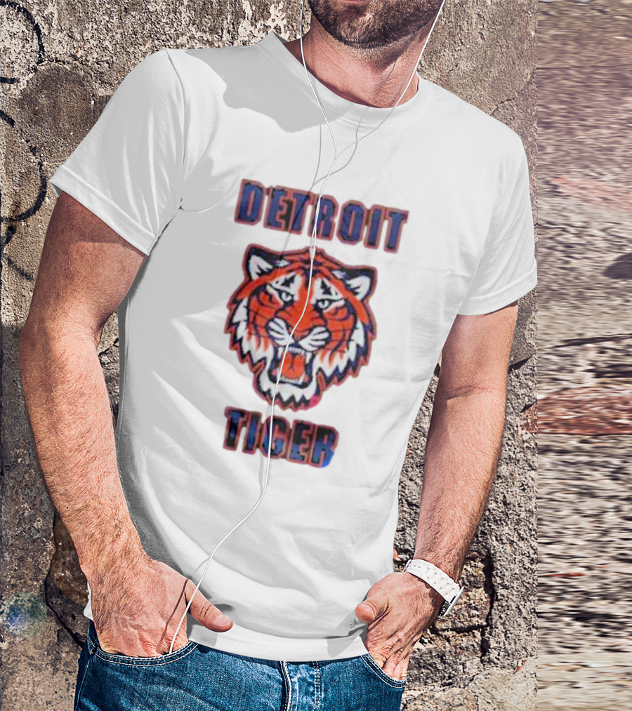 Detroit Tigers MLB 2024 Bless You Boys Black Tiger T-Shirt