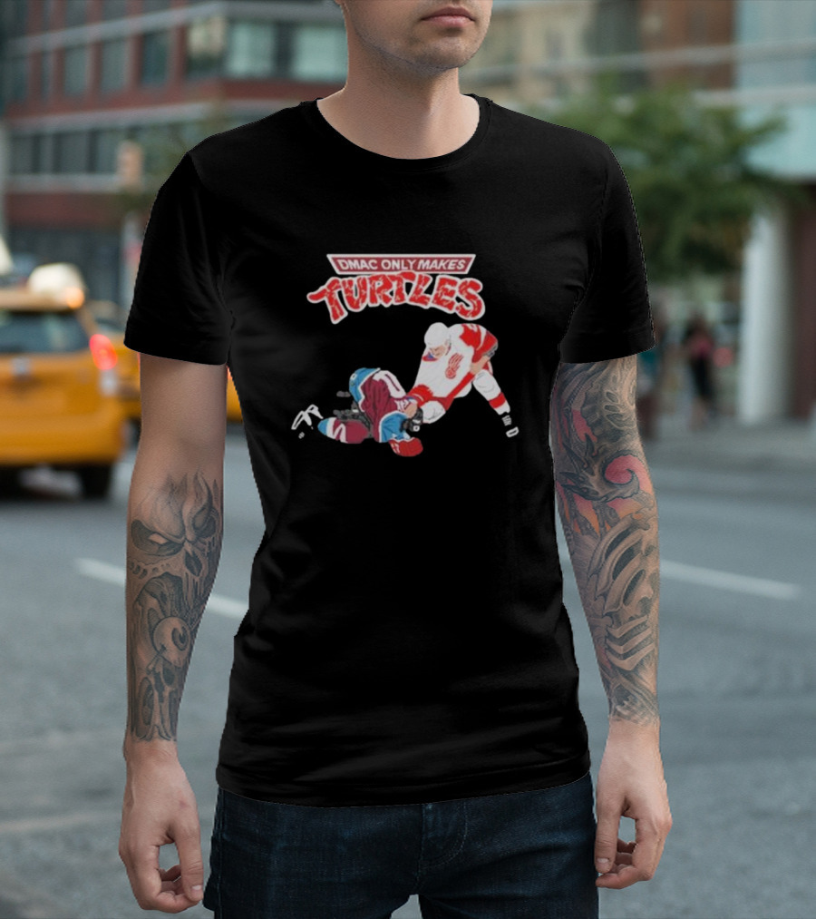 Dmac Only Makes Turtles Hockey Punishment Scene T-Shirt