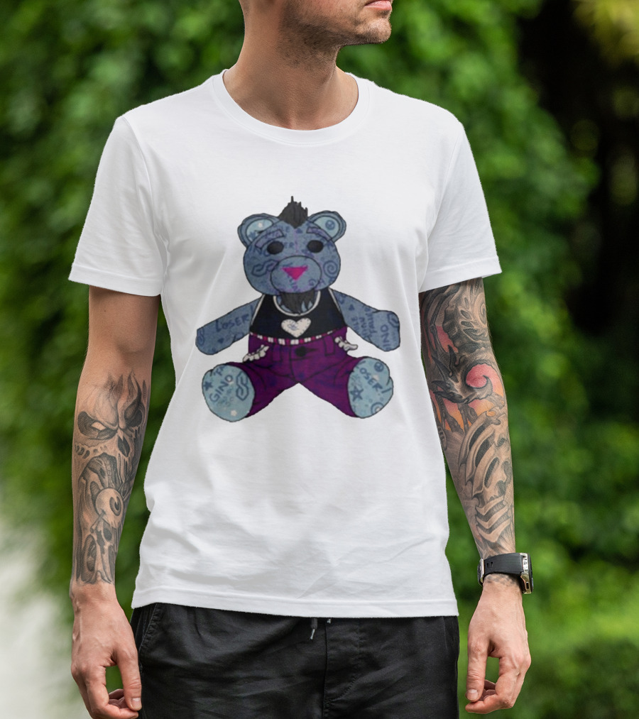 Doodle Bear Killian Krowe Bear Loser One Gino T-Shirt