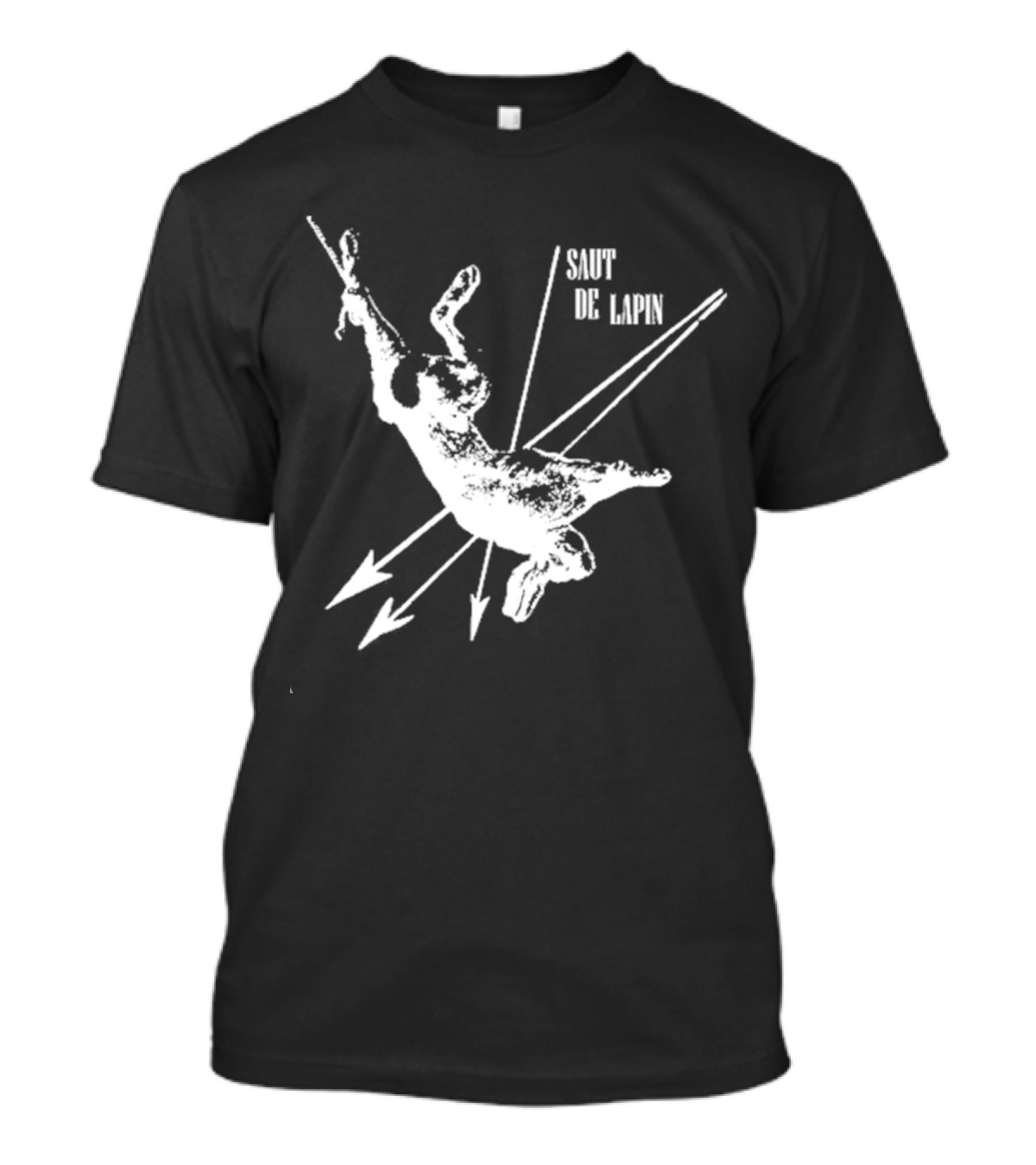 Saut De Lapin Jumping Rabbit Arrows Minimalist T-Shirt