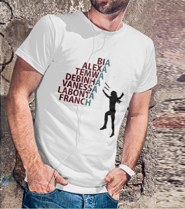 Bia Alexa Temwa Debinha Vaness Labonta Franch Volleyball Player T-Shirt