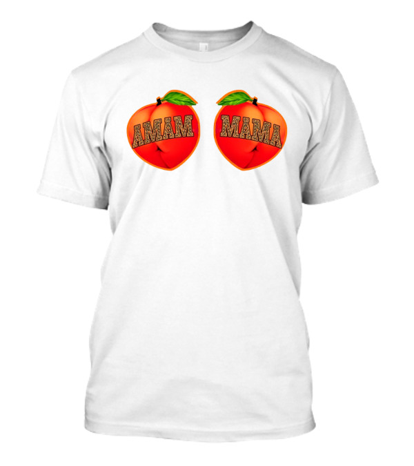 Big Mama Cheetah Peach T-Shirt