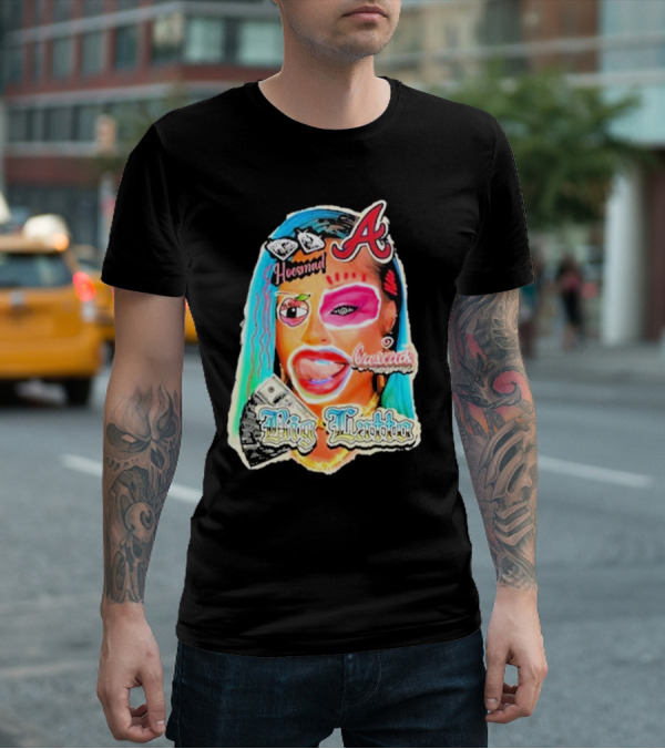 Big Latto Hoe$mad Cascade Atlanta Braves Money T-Shirt