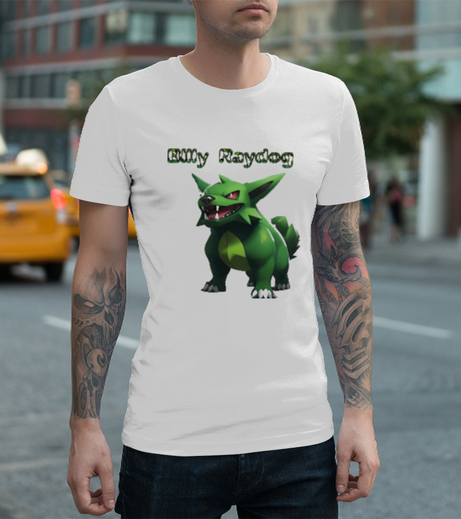 Billy Raydog Green Canine Pokémon Creature T-Shirt