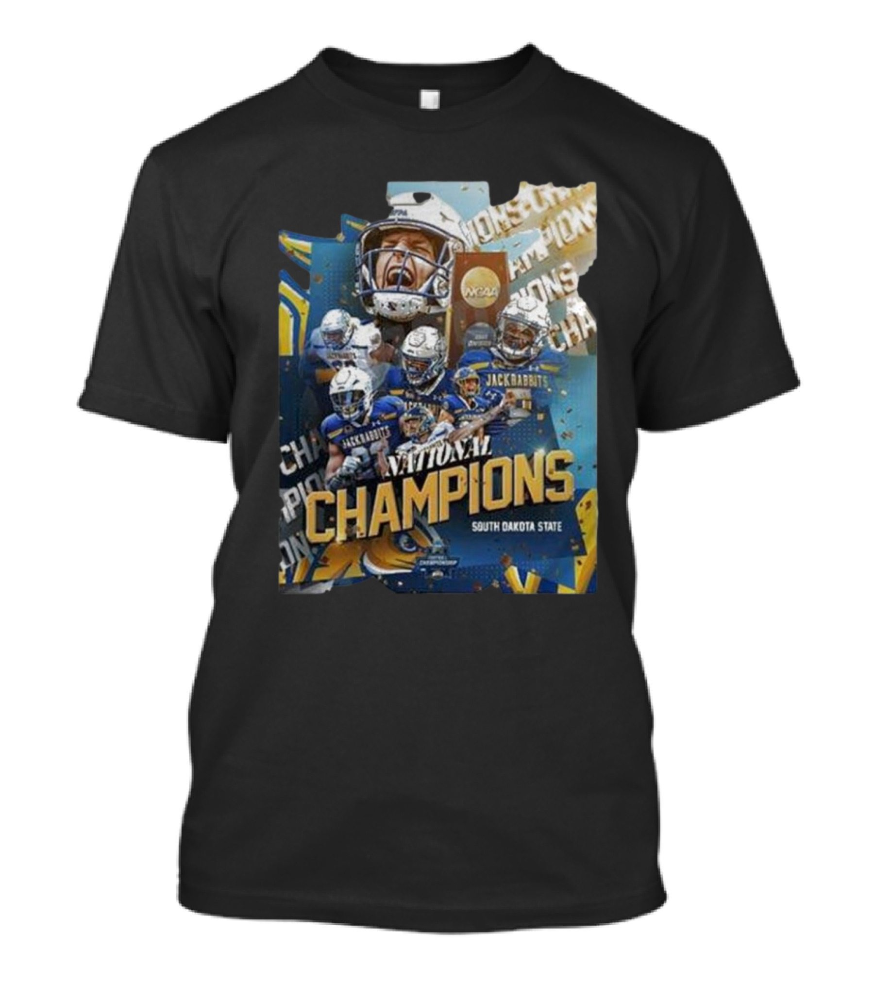 National Champions South Dakota State Jackrabbits Back To Back T-Shirt
