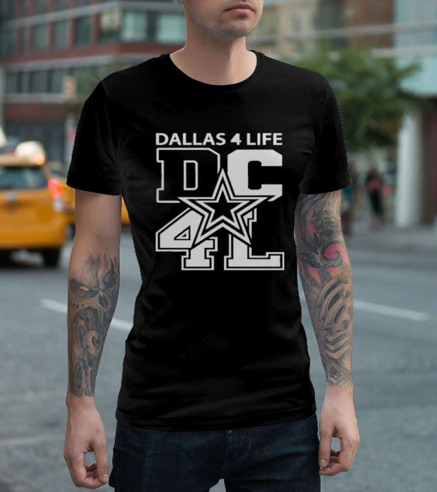 Dallas 4 Life DC 4L Star T-Shirt