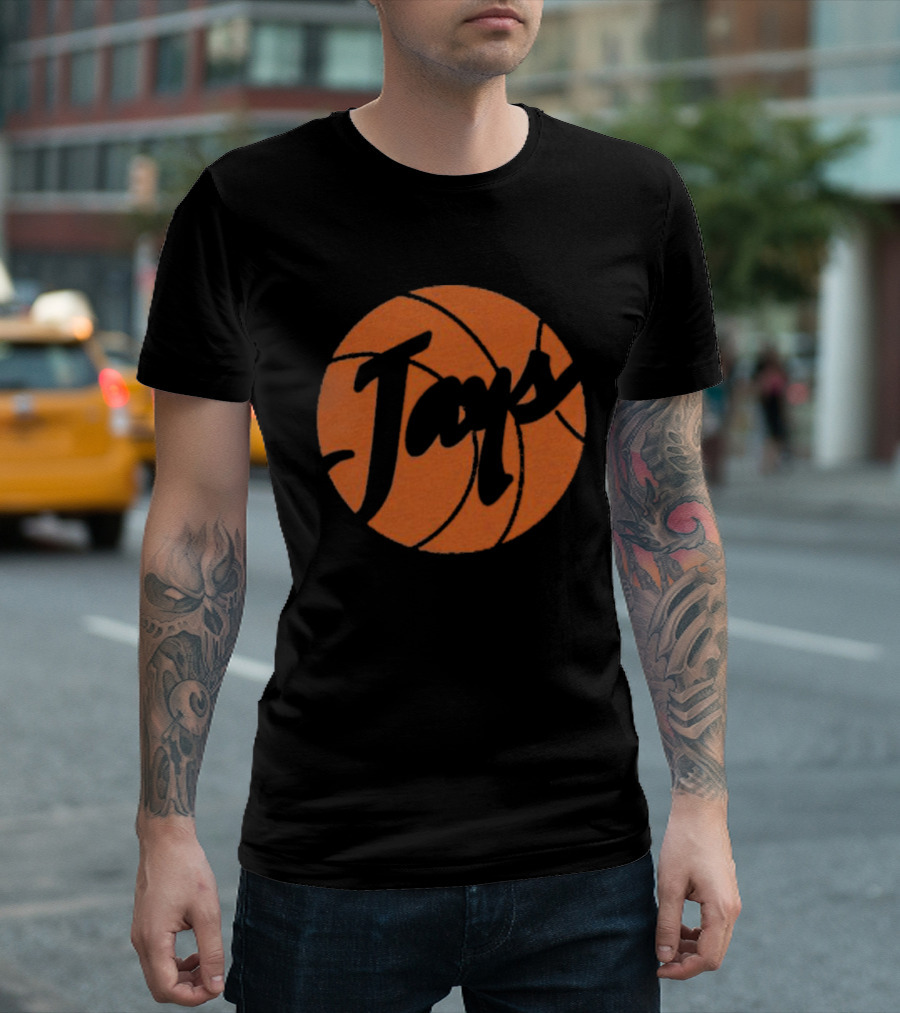 Creighton Blue Jays Vintage Basketball Jays Orange Ball T-Shirt