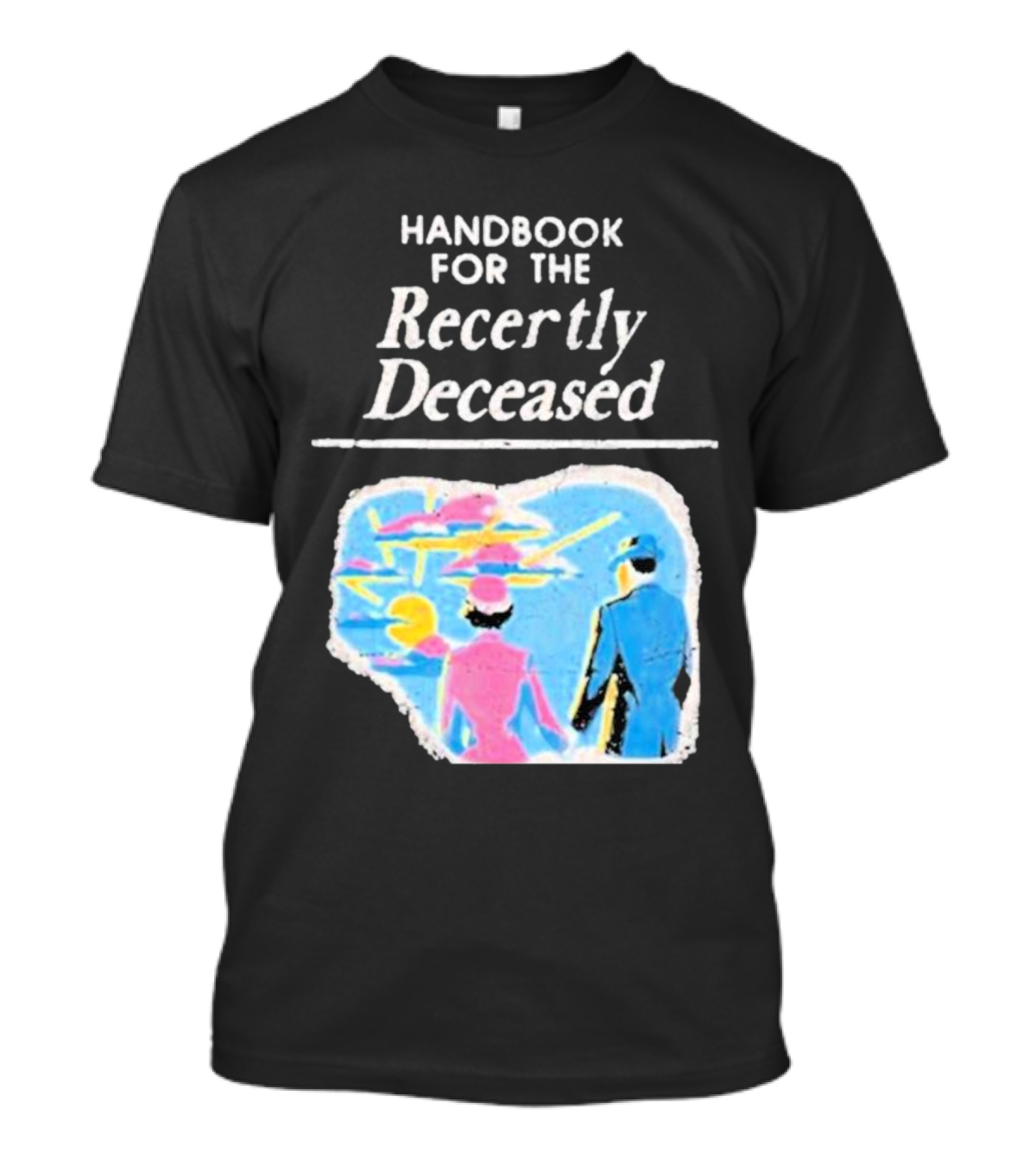 Handbook For The Recently Deceased Our Flag Means Death Band Logo Mash Up T-Shirt