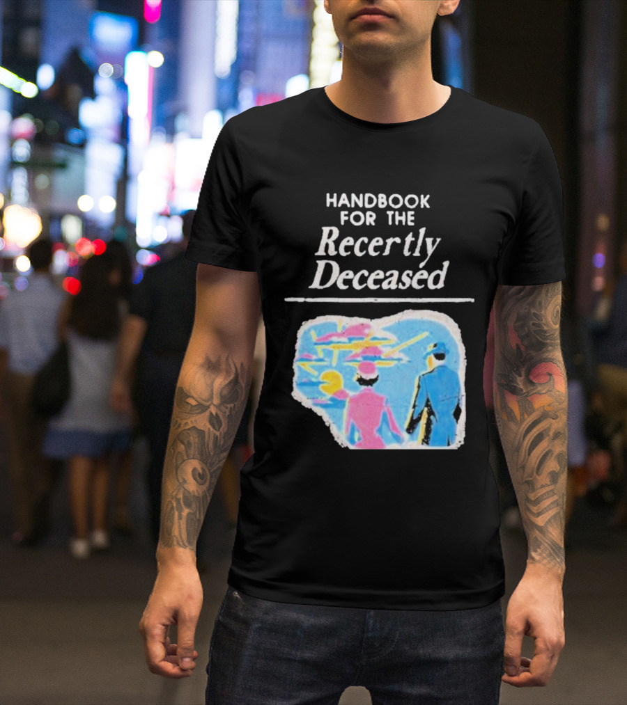 Handbook For The Recently Deceased Our Flag Means Death Band Logo Mash Up T-Shirt