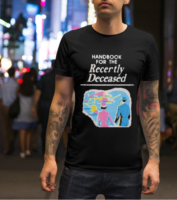 Handbook For The Recently Deceased Our Flag Means Death Band Logo Mash Up T-Shirt