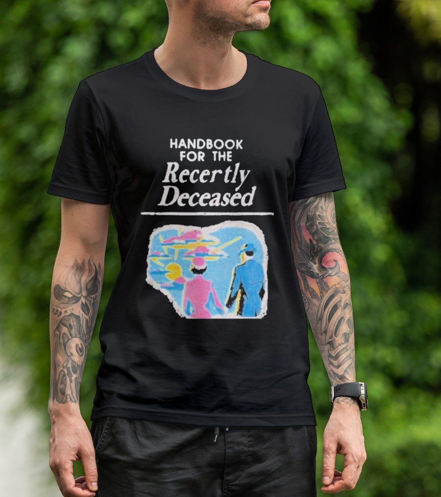 Handbook For The Recently Deceased Our Flag Means Death Band Logo Mash Up T-Shirt