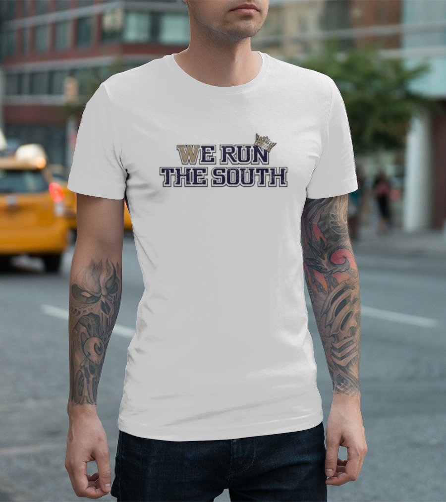 We Run The South Huskies T-Shirt