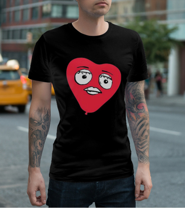 God Forbid James Marriott Heart Balloon Face T-Shirt